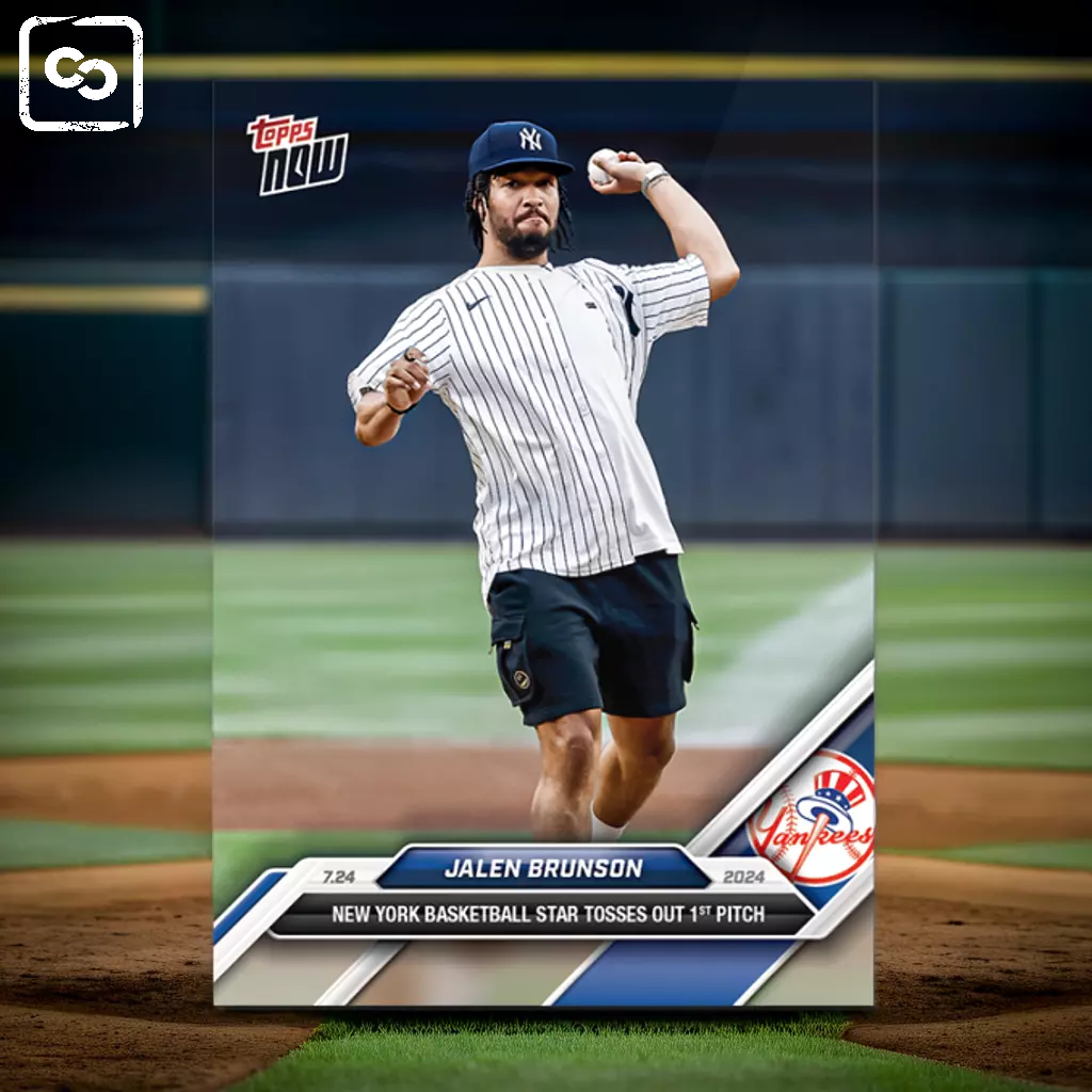 Jalen Brunson - 2024 MLB TOPPS NOW Card 467